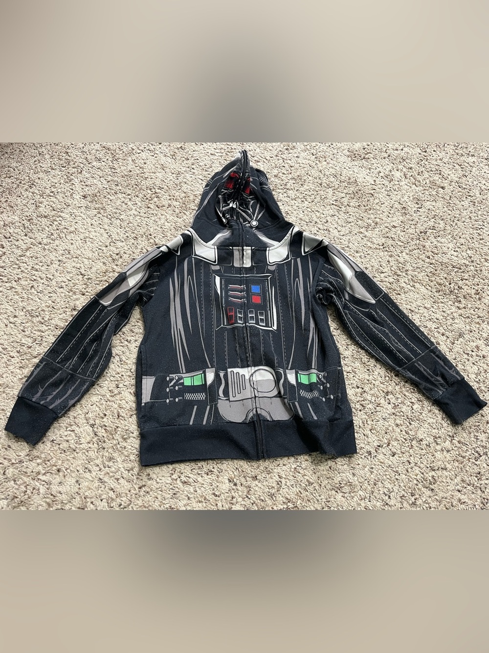 Star Wars darth Vader full zip up sweatshirt